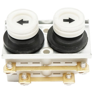 Comutator cu 2 butoane pentru telecomanda industriala 250V/16-20A,Cod: BK81333, Brand: BRECKNER GERMANY - Img 2