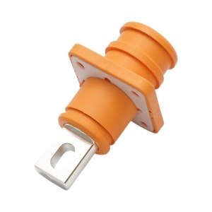 Conector baterie tata portocaliu 1500V/350A pentru cablu cupru 95mm² IP68 , Cod: DISTU33, Leader - Img 2