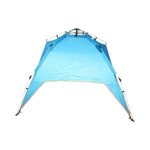 Cort camping 2 persoane albastru pliabil automat pop-up 2 intrari, impermeabil cu protectie UV si plasa anti-insecte 200x200x145cm, BRECKNER GERMANY, BK76203A - Img 7