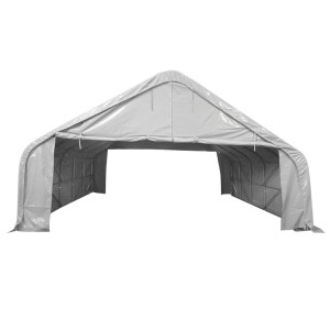 Cort depozitare din PVC cu structura metalica, latimea de 8m si lungime 12m, inaltime 2.6m, Cod: DISLP65 - Img 3