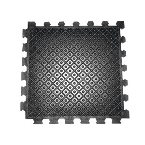 Covor din cauciuc cu striatii interconectabil 100x100x1.8cm pentru asternut odihna bovine Cod: DISEG25, - Img 2