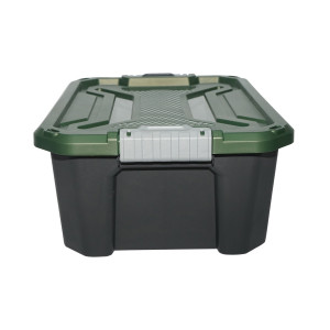 Cutie, lada depozitare heavy duty 20L cu capac, verde 490x380x200mm,Cod: DISSK11V, Breckner Germany - Img 2