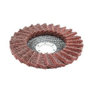 Disc abraziv lamelar netesut 125x22mm, granulatie medie pentru polisare si finisare Breckner Germany, BRECKNER GERMANY, BK79992 - Img 4