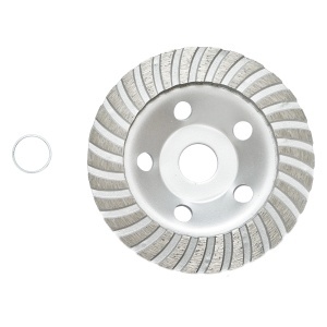 Disc diamantat segmentat tip cupa 125x22.23mm pentru slefuire beton, granit si marmura Breckner Germany, BRECKNER GERMANY, BK79595