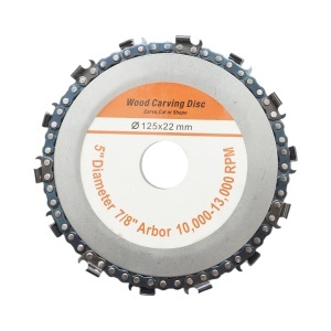 Disc flex lant drujba 125x22mm 14 dinti pentru taiere lemn, DISUN88 - Img 2