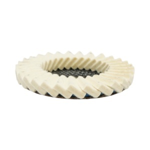 Disc pasla lamelar polisare 125x6x22.23mm, lustruire si finisare metal, inox, aluminiu Breckner Germany, BK00530 - Img 5