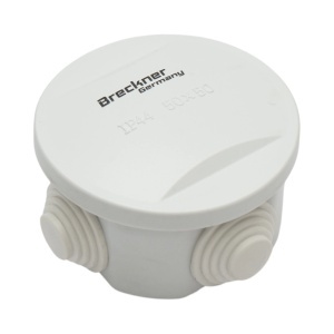 Doza derivatie rotunda aparenta 4 intrari 50x50mm IP44 Breckner Germany, BRECKNER GERMANY, BK76785