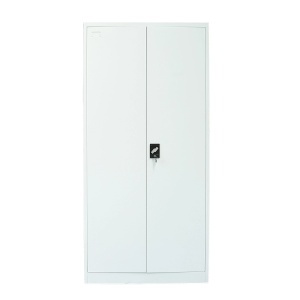 Dulap metalic fiset tip vestiar 1950x920x500mm cu 2 usi securizate, 4 polite, gri Breckner Germany, BRECKNER GERMANY, BK92940