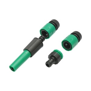 Duza stropit reglabila furtun gradina cu adaptor robinet 1/2-3/4 inch si conectori 1/2 inch, DISTP13