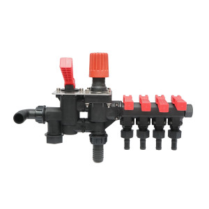 Erbicidator distribuitor 4 cai cu manometru, Cod: DISKH62 - Img 2