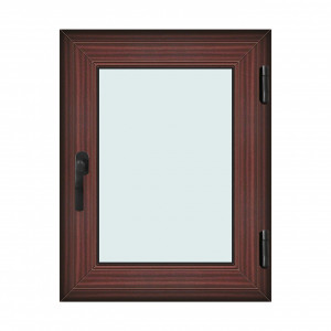 Fereastra 70x90cm, 1 canat, mahon, dreapta si rabatare, Klass, 7cm, 6 camere, 2 garnituri