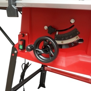 Fierastrau circular cu masa 2000W, 220V, disc 254mm, taiere unghi 0-45°, 4500 rpm 645x940mm, Cod: BK76392 - Img 6