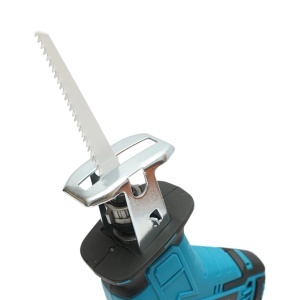Fierastrau electric tip sabie cu 2 acumulatori 21V, 1.5Ah Li-ion, LED, cursa 20mm, 0-3000rpm, 3 panze pentru lemn, metal, plastic Breckner Germany, BRECKNER GERMANY, DISUT07 - Img 12
