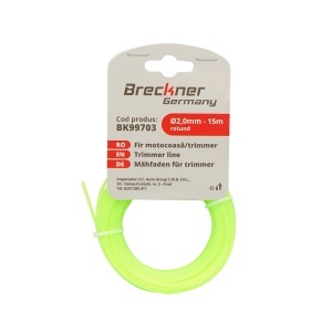 Fir rotund pentru motocoasa 2 mm x 15 m Breckner Germany, BRECKNER GERMANY, BK99703 - Img 2