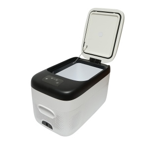 Frigider auto cu compresor 12-24-220V, 45W, capacitate 25L tip troler 568x330x332mm ,Cod: BK77583 - Img 4