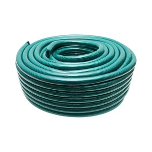 Furtun gradina PVC verde 3/4 inch (19mm), PN4 bar cu insertie textila impletita 50m/rola, BK80397