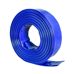 Furtun plat, siliconat pentru irigat din PVC 2 toli lungime 20m, Cod: BK90869, Brand: BRECKNER GERMANY - Img 1