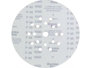 GERMAFLEX Disc de fixare Velcro 225 mm / P120 18+1 găuri - Img 2