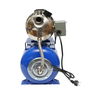 Hidrofor apa 550W 220V, debit 45 L/min, H35m, rezervor 24L, stator 110x60mm AUTOJS80S , Cod: DISPK58, Marca: BRECKNER GERMANY - Img 4