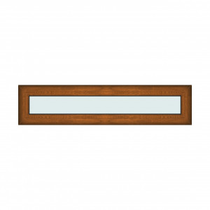 Iluminator 130x30cm, 1 canat, maro, stejar auriu, fix, Klass, 7cm, 6 camere