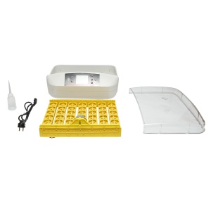 Incubator automat 32 oua 220V, rotire automata, control temperatura, umiditate, afisaj electronic, tava iluminata LED, Cod: DISPM62, - Img 4