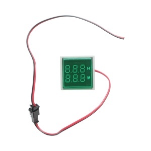 Indicator digital ore functionare LED verde 0-999H, 220V/380V AC Ø 22mm Breckner Germany, BRECKNER GERMANY, BK76653 - Img 3