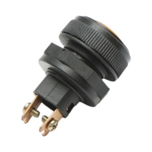 Indicator luminos galben 12V/10A–24V/5A cu 2 pini universal, AUTOSPEED, DISRM51 - Img 3