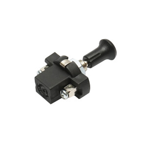 Intrerupator scurt on-off 12V/5A pull switch cu piulita prindere metalica, Cod: BK77244, Brand: BRECKNER GERMANY - Img 4