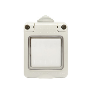 Intrerupator simplu, aplicat, PT IP55, 10AX, 250V, Cod: BK69695, Breckner Germany - Img 2