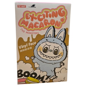 Jucărie de Plus Labubu Macaron – Mystery Box, 16 cm, Model Aleator