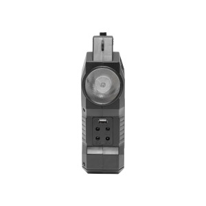 Kit iluminat portabil, LED cu 3 becuri/proiector, radio FM, telecomanda panou solar si baterie 6V, 3 Ah, pentru pescuit, camping, GD-8060, Cod: DISLK31, Gdplus - Img 3