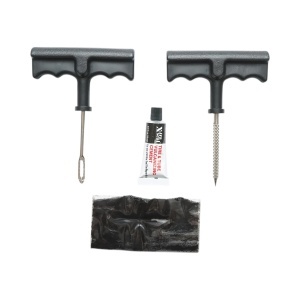 Kit vulcanizare anvelope tubeless la rece cu snur, adeziv, instrument inserare tip ac si alezor 27-003 X-TRA SEAL, DISVE79 - Img 2
