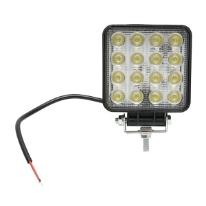 Lampa cu 16 LED-uri 10-60V 48W unghi radiere 60 de grade tip flood 108x108x57mm Breckner Germany, BRECKNER GERMANY, BK69017F