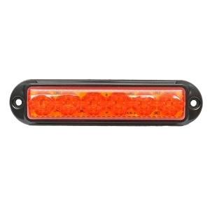 Lampa laterala gabarit LED 12-24V, galben 155x37mm, rama neagra Breckner Germany, BRECKNER GERMANY, BK79676