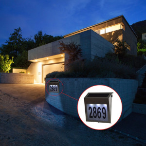 Lampa LED 0,18W, cu afisare numar, panou solar 2V/80mA si baterie 1,2V/1200mAh, Cod: BK69213 Echivalență: DISDW33, Breckner Germany - Img 5