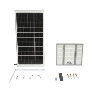 Lampa LED 2400lm, 6500K cu panou solar 40W, baterie LifePO4 3.2V/30Ah, senzor de miscare si telecomanda IP66 Breckner Germany, BRECKNER GERMANY, BK89105 - Img 2