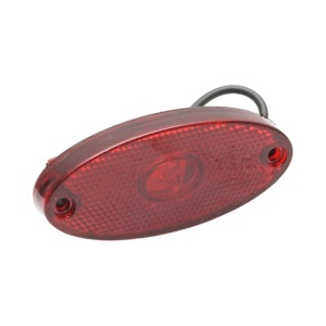 Lampa pozitie laterala ovala LED 12-24V rosie 100x45x14mm Breckner Germany, BK98681 - Img 4