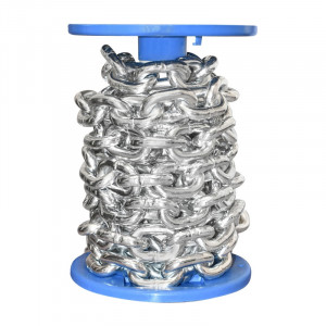 Lant electrogalvanizat DIN766 fi13 5m/rola tambur plastic, Cod: DISCX86 - Img 3
