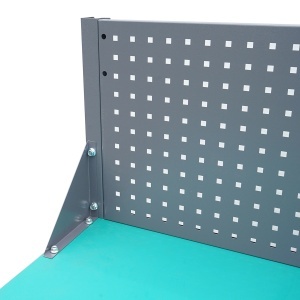 Masa, banc de lucru atelier cu priza 220V si panou perforat 1800x750x800+450mm, DISSY62 - Img 6