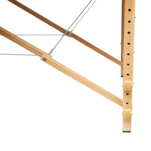Masa de masaj pliabila portabila 2 zone, cadru lemn, spuma 6cm, inaltime 55-76cm, piele ecologica neagra 60x213cm THOR, THOR, 40TH437 - Img 10