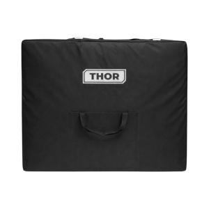 Masa de masaj pliabila portabila 3 zone, cadru lemn, spuma 5cm, inaltime 55-76cm, piele ecologica rosu burgundy 60x213cm THOR, THOR, 40TH434 - Img 12