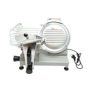 Masina de feliat carne si mezeluri electrica 150W, 220V, grosime reglabila 0.2-12mm, diametru lama 250mm, DISGN81 - Img 2