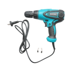 Masina de gaurit si insurubat cu indicator LED 350W, 220V, cuplu 20Nm, mandrina rapida 10mm, turatie 0-1000rpm Breckner Germany, BRECKNER GERMANY, BK76848 - Img 2