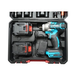 Masina de insurubat cu impact 1/2 inch, 2 acumulatori 21V, 3Ah Li-ion, LED, brushless, cuplu 400Nm, tubulare, burghie, biti 31 piese Breckner Germany, BRECKNER GERMANY, DISUT09 - Img 4