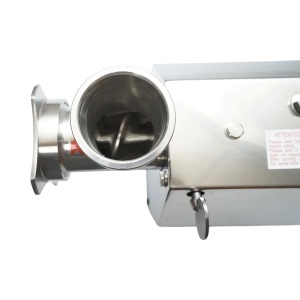Masina de tocat carne electrica inox 1600W, 220V, capacitate 150 kg/h, adaptor carnati, 1 sita si 1 cutit incluse 380x210x415mm, DISVG63 - Img 11