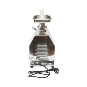 Masina de tocat carne electrica inox + aluminiu 1200W, 220V, capacitate 100 kg/h, adaptor carnati, 1 sita si 1 cutit incluse 340x185x365mm, DISVG61 - Img 6