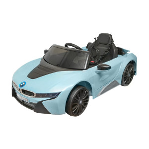 Masinuta electrica cu telecomanda, pentru copii, BMW i8 coupe, 6V/7Ah, JE1001, cu scaun piele, Cod: DISLF27, Lean Cars - Img 3