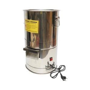 Moara electrica resturi vegetale si nutret 550W, 220V, cuva inox 12L, 4 cutite incluse, DISUS67