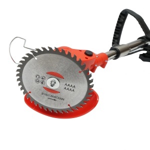 Motocoasa electrica 850W extensibila, baterie litiu 21V/3000 mAh, viteza 18000 r/min accesorii incluse, DISPM86 - Img 6