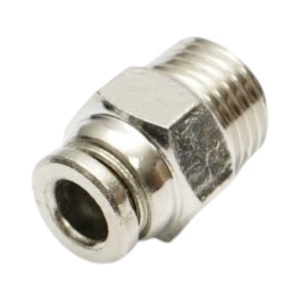 Mufa rapida dreapta metalica 6mm filet exterior 1/4 inch, BK91199